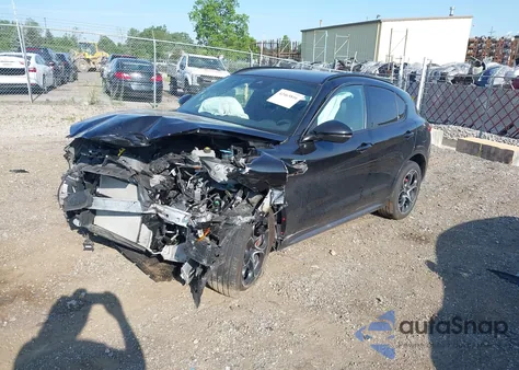 2023 Alfa Romeo Stelvio Ti Awd из США, поврежденный, VIN ZASPAKBN6P7D58020